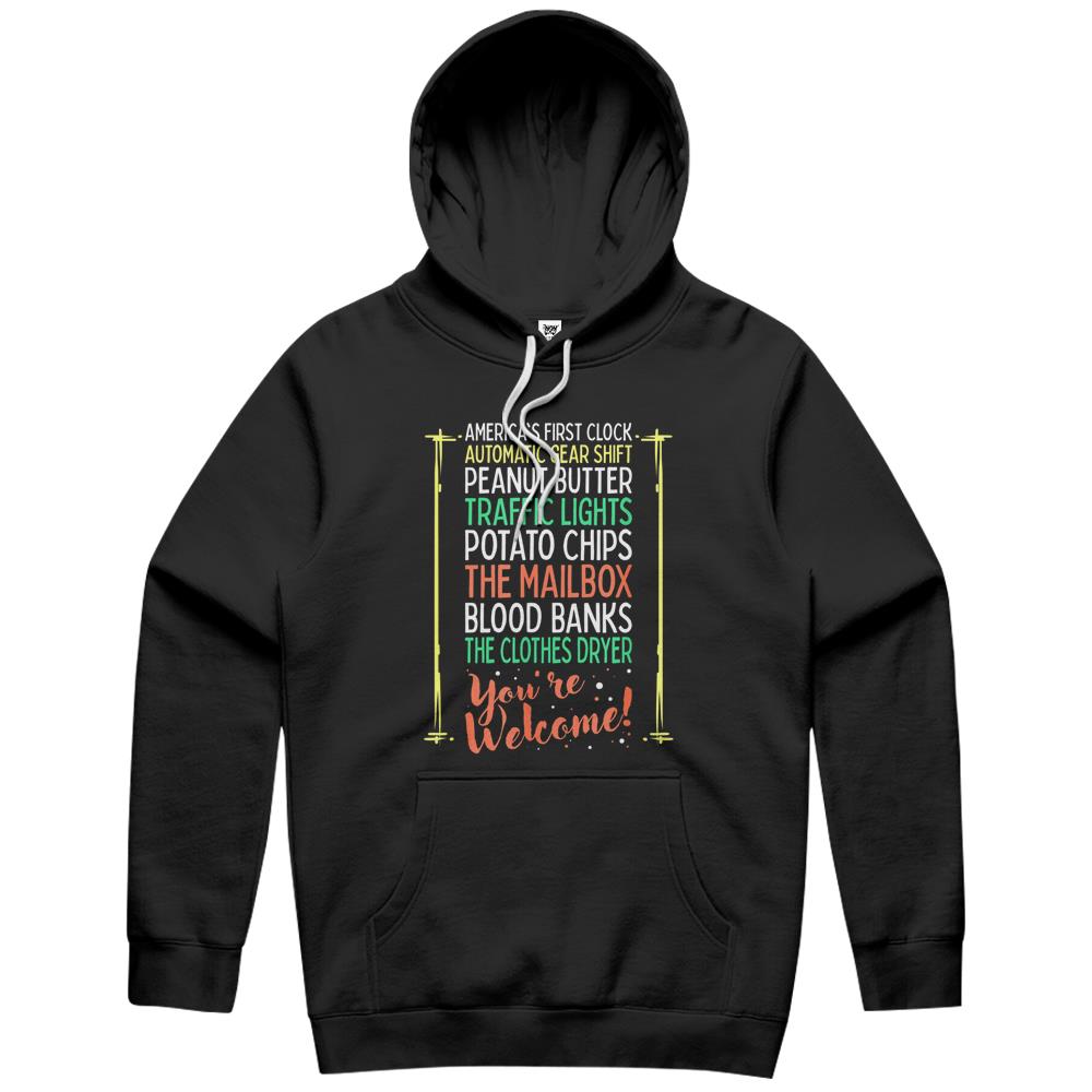 You’Re Welcome Black History Month Pride African Inventors Hoodie