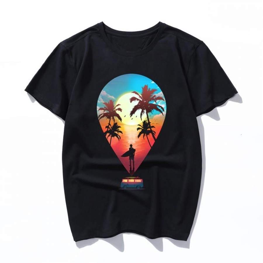 summer clothes Women T Shirt Art Oil Painting Graphic aesthetic Cute Female T-shirt Casual Harajuku Men Tshirt Funny Ulzzang