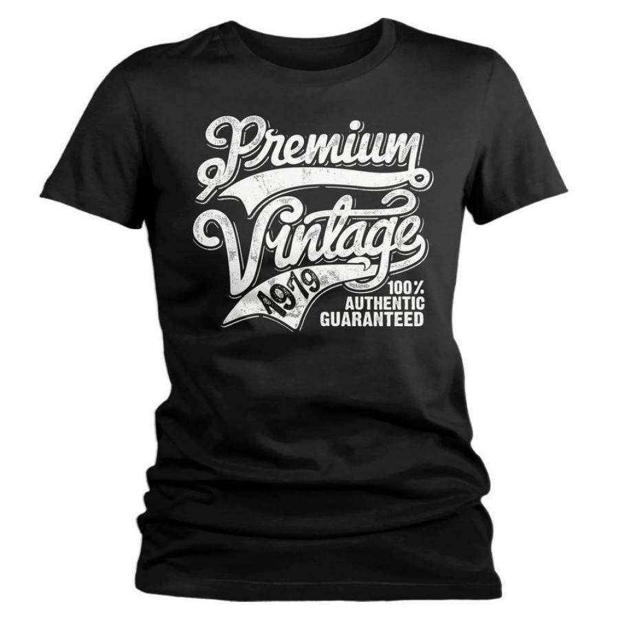 Women’s Premium Vintage T Shirt 1979 Birthday Made In Shirt 40th Birthday Tee Retro Gift Idea Vintage Tee