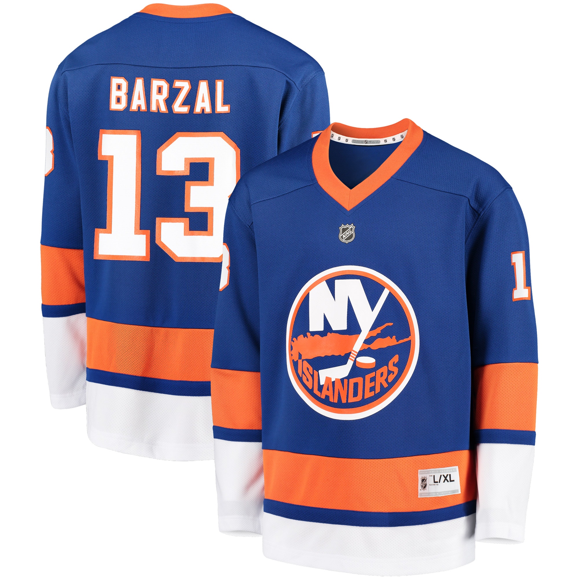 Mathew Barzal New York Islanders Youth Home Player Replica Jersey – Royal