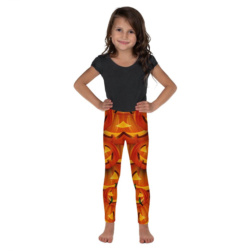 Halloween Pumpkin Kid’S Leggings