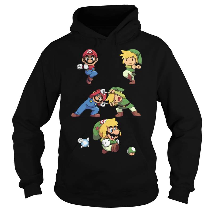 Toon Link Zelda fusion Mario Hoodie