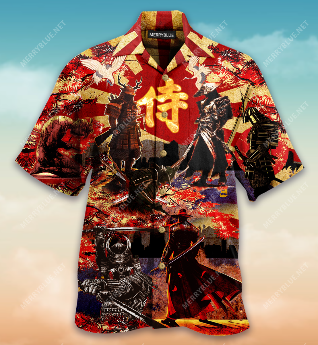 Fear Of Death The Unlived Life Samurai Unisex Hawaii Shirt Ha74354