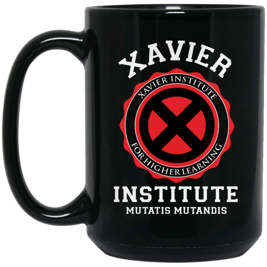 Xavier Institute mutatis mutandis Black Big Mug