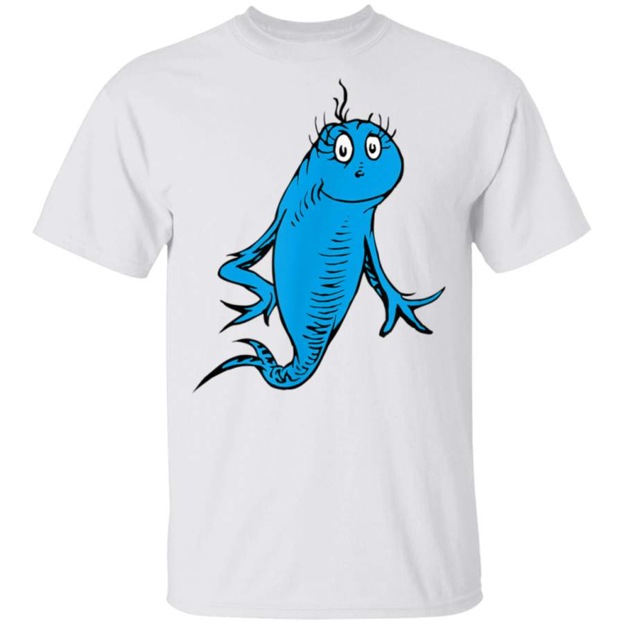 Dr Seuss Blue Fish Tshirt