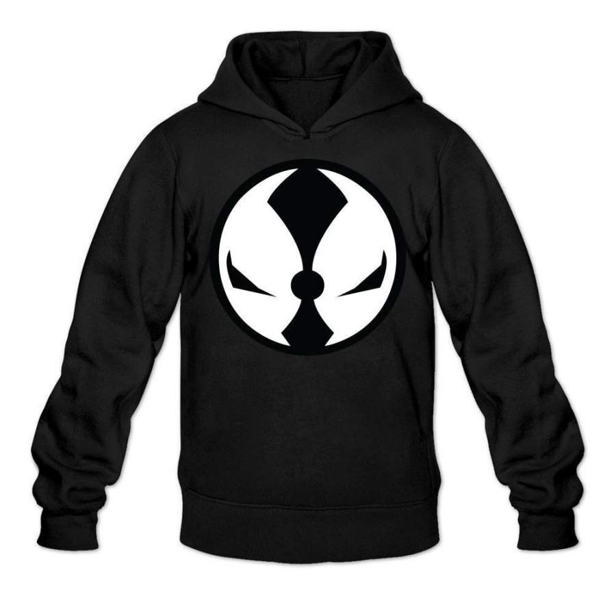 Custom Printed Spawn Symbol Logo Mens Hooded Sweatshirt