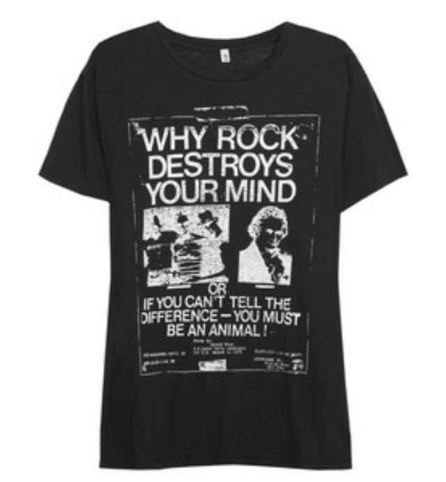 Why Rock Destroys Your Mind Shirt