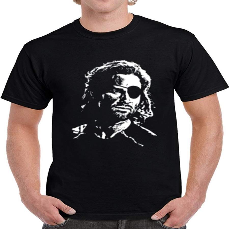 Cool Escape From York Snake Plissken Big Head Silhouette Movie Men T-Shirt