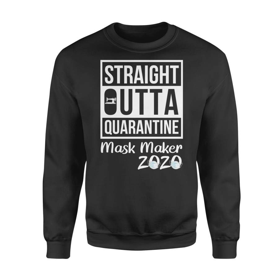 Straight Outta Quarantine Standard Crew Neck Sweatshirt