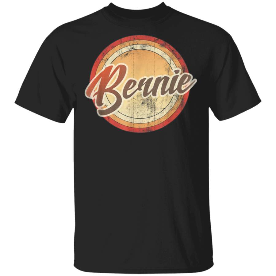 Graphic 365 Name Bernie Vintage Funny Personalized Gift TShirt