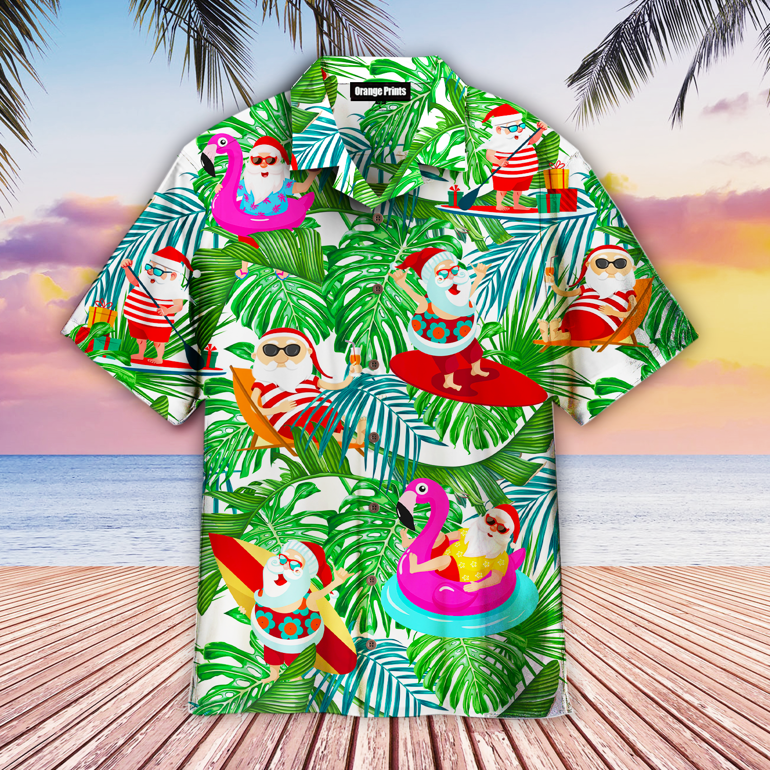 Funny Tropical Xmas Is Coming Aloha Hawaii Shirts For Men Women Ha32525