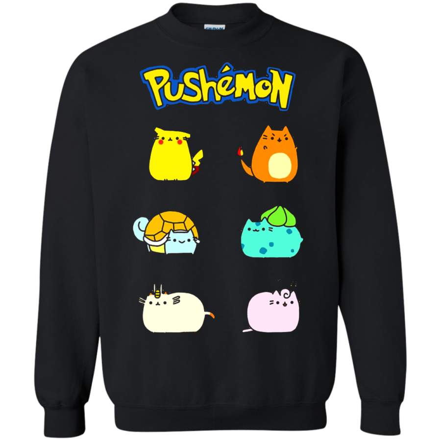 AGR Original Pushemon Pokemon Cute Sweatshirt