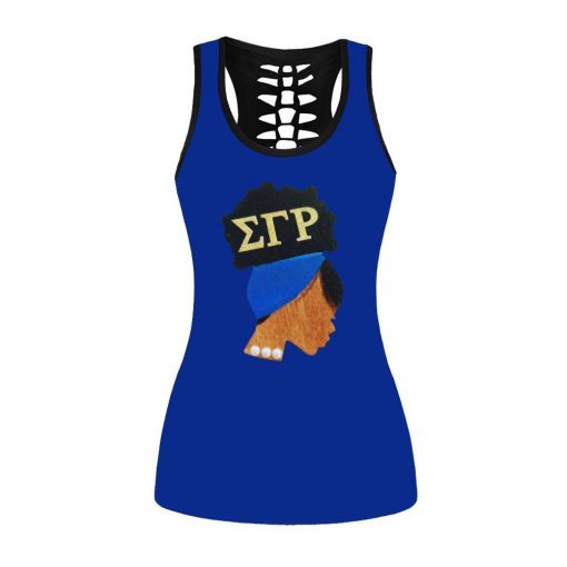 Sigma Gamma Rho 1922 Rhoyalty Girl Tank-Top And Legging 3D All Over Print