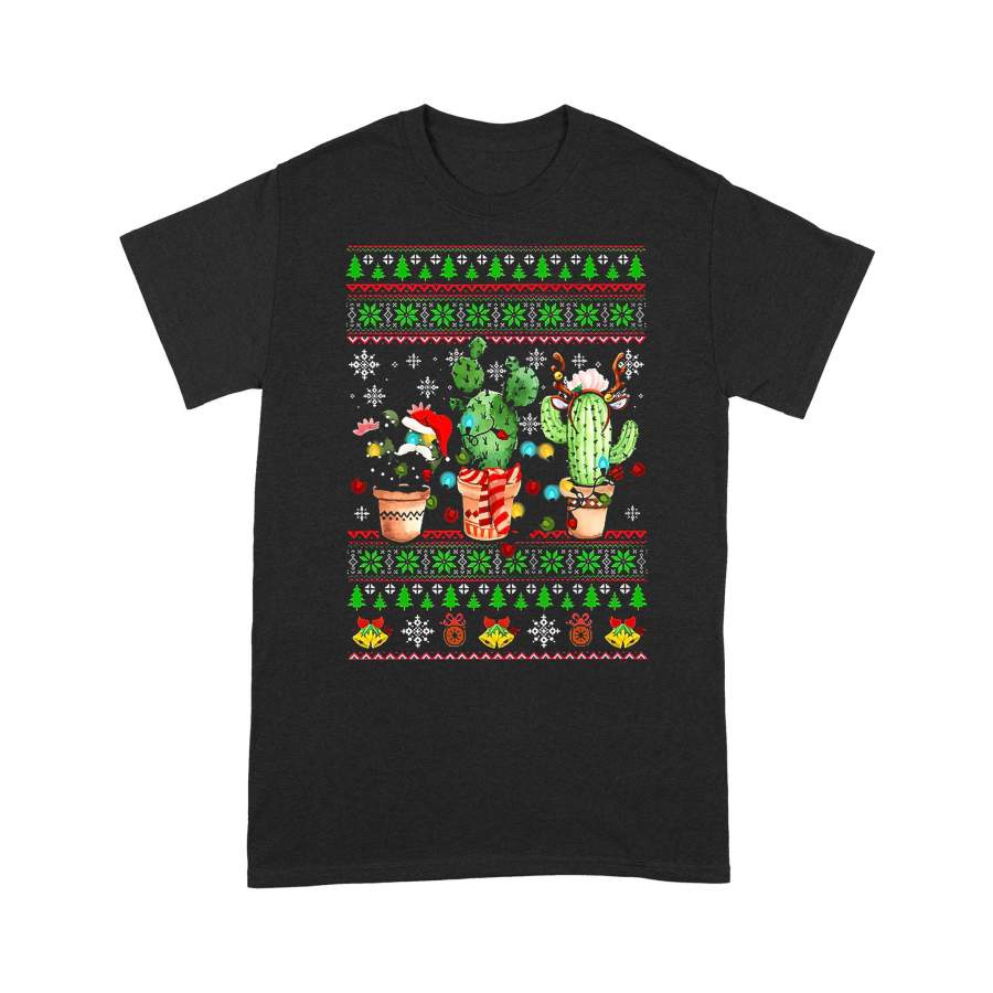 Cactus Ugly Christmas T-shirt