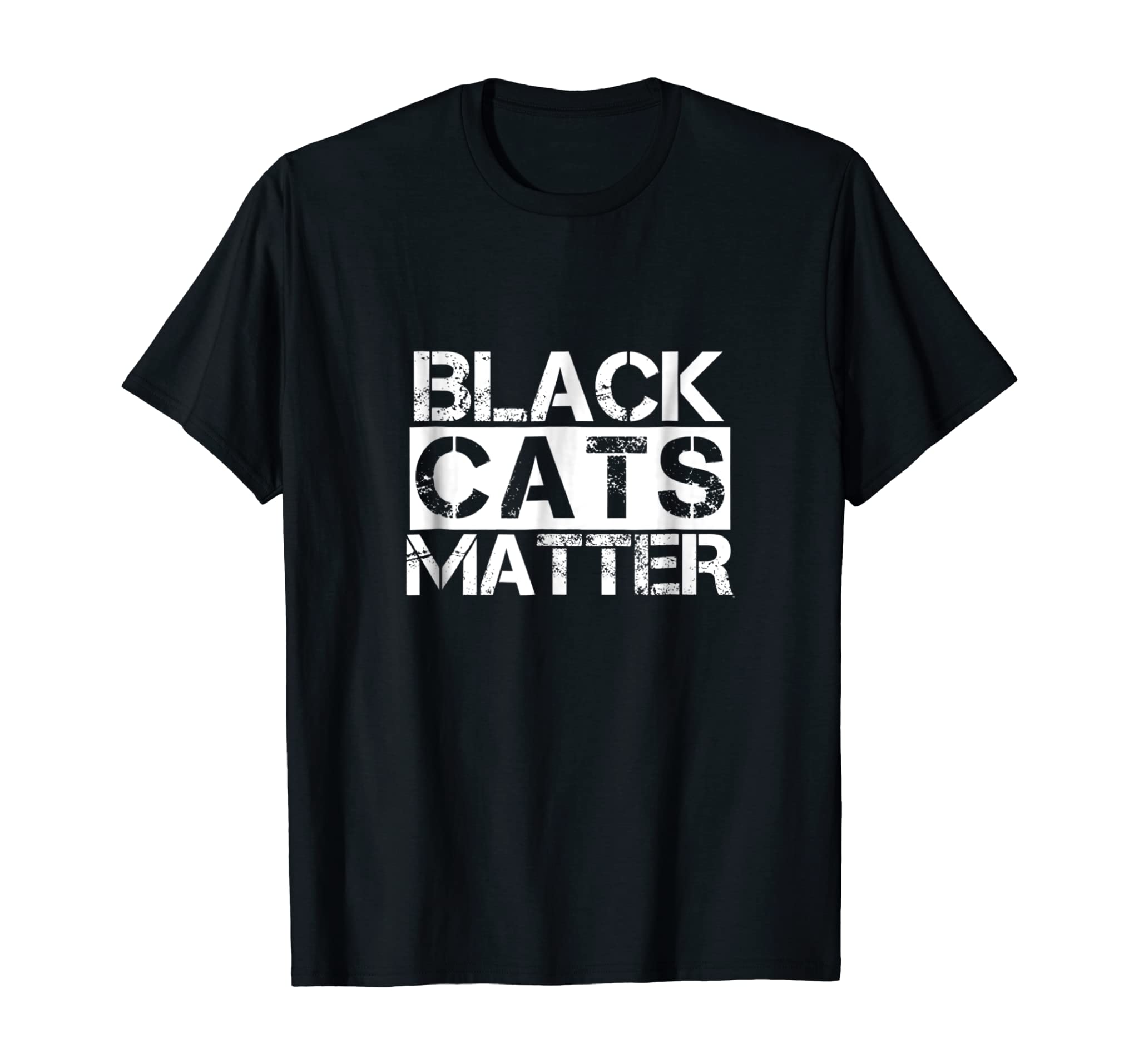 Funny Black Cats Matter Kitty Cat Tee