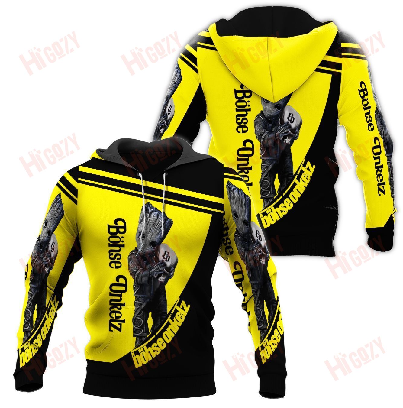 Bohse Onkelz Hoodie, Bohse Onkelz 3D All Over Printed Clothes – T164