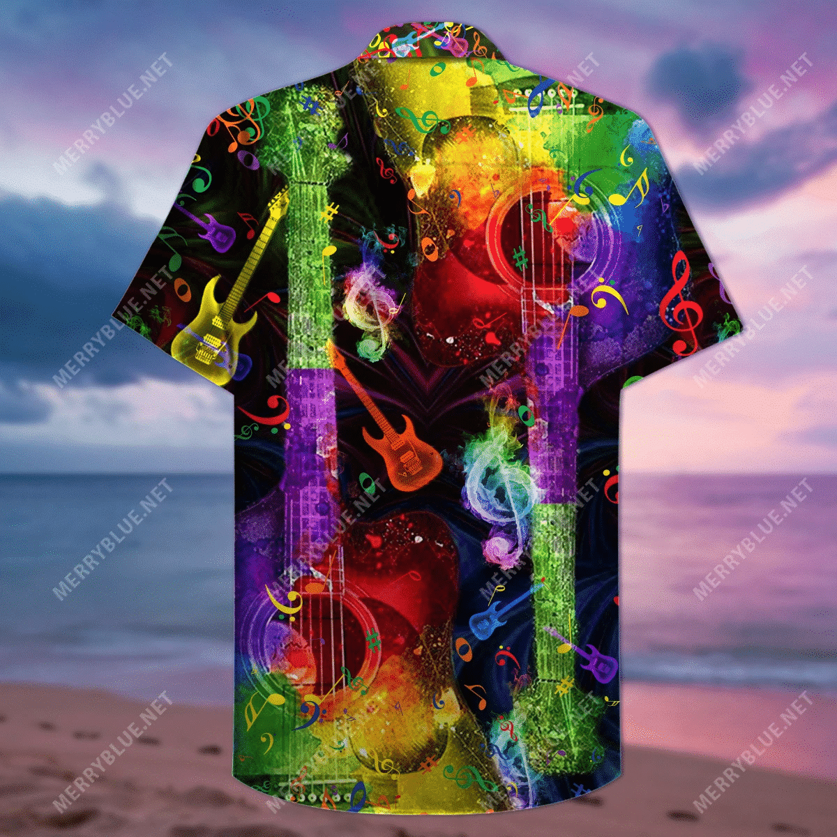 Shop From 1000 Unique Amazing Rainbow Guitar Unisex Hawaii Shirt Ha33724