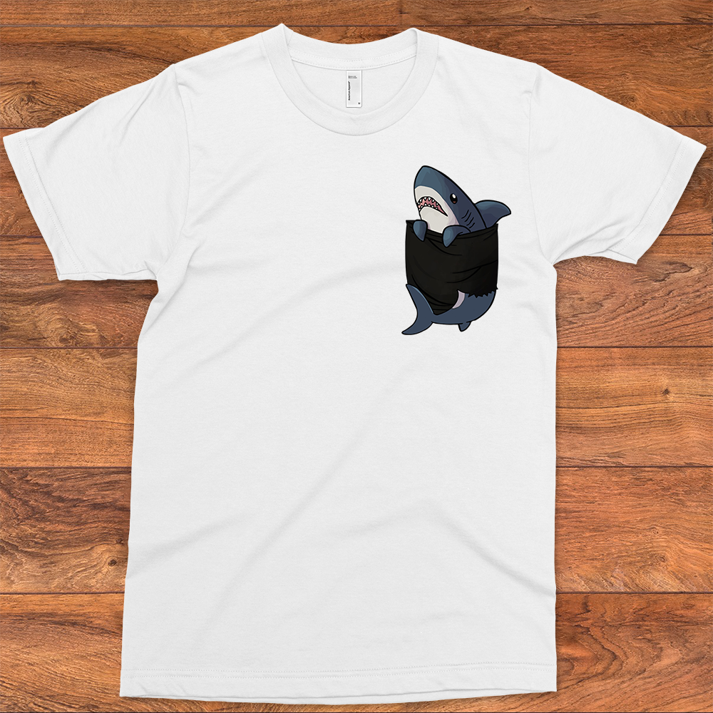 Shark In Pocket Shirt