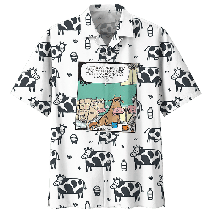 Cow Funny Aloha Hawaii Shirt For Men Women Ha47279