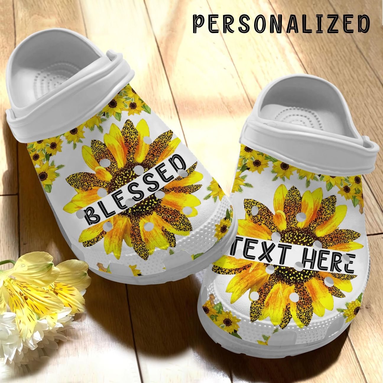 Family Gift Personalized Clog, Custom Name, Text, Color, Number Fashion Style For Women, Men, Kid, Print 3D Blessed