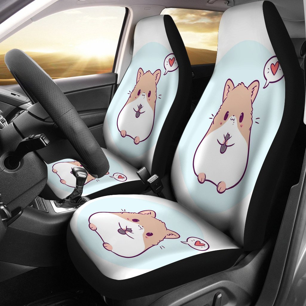 Cute Hamster Animal Car Seat Cover