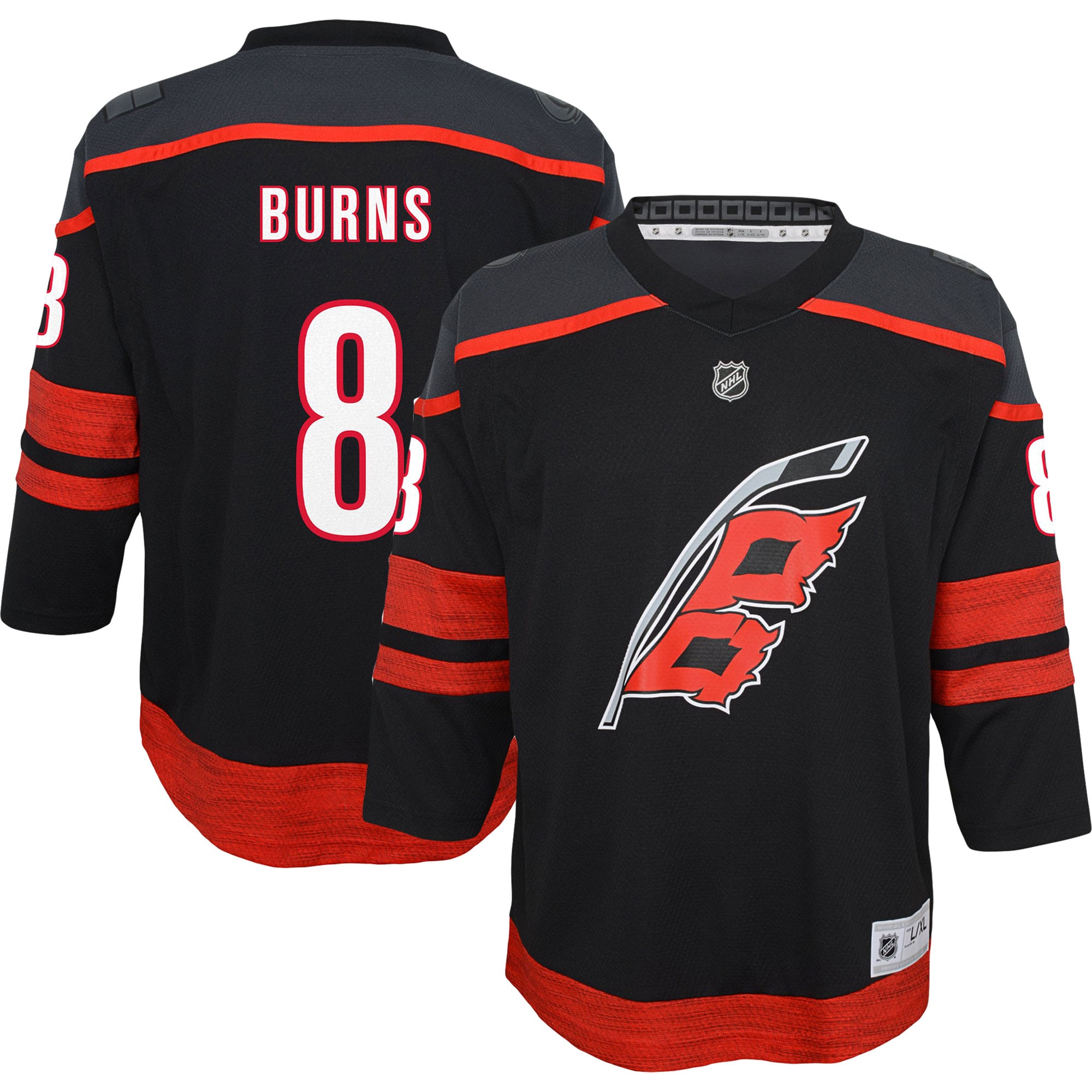 Brent Burns Carolina Hurricanes Youth Home Replica Player Jersey – Black