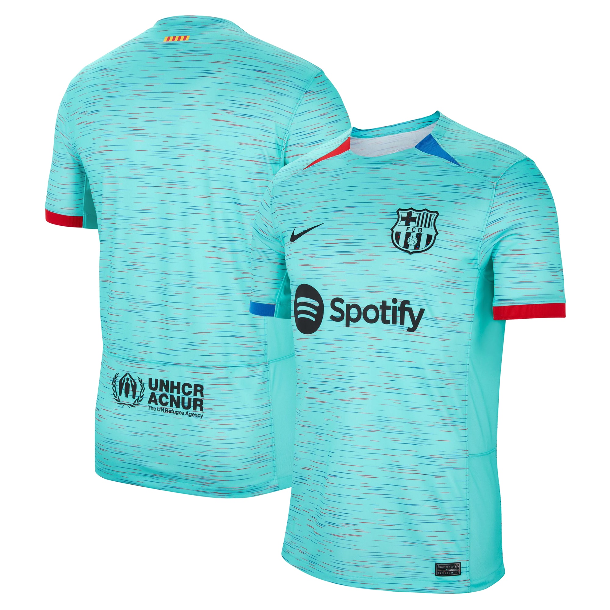 Barcelona 2023/24 Third Replica Jersey – Aqua