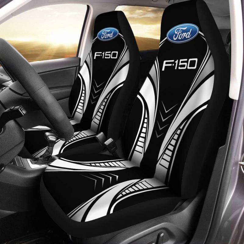 Ford F150 Tdv Car Seat Cover Set Of 2 Ver 3 White Fashionspicex Shop 