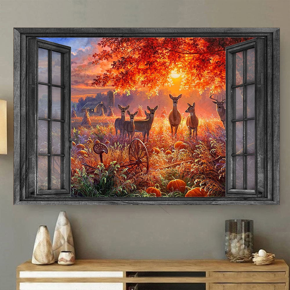 Blacktail Deer 3D Wall Art Home Decor Gift Couple Sunset Hunting Lover Da0396-Tnt