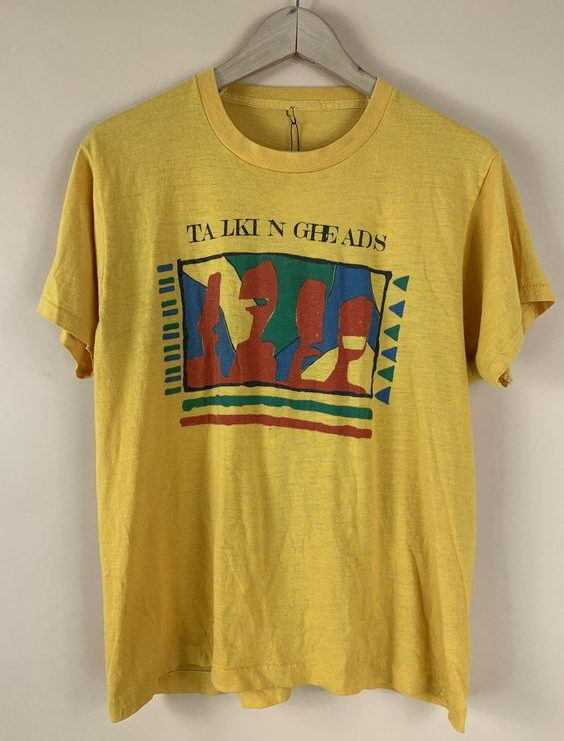 Talking Heads Band Tee   Vintage Music T Shirt