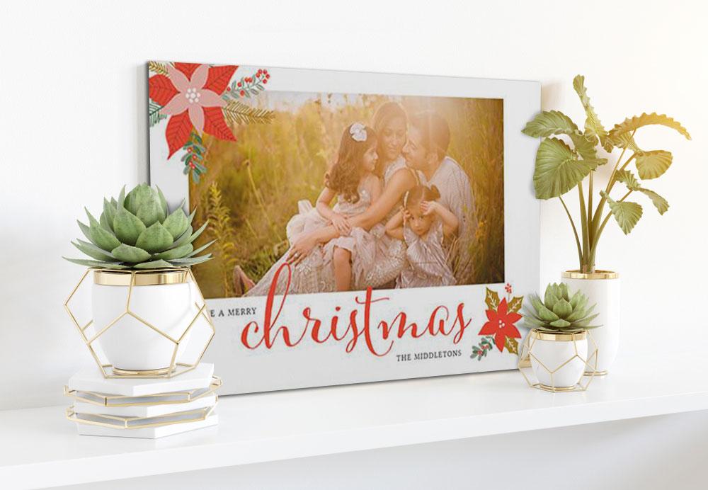 ViticStore™ Have A Merry Christmas, Customize Family Picture&Name – Christmas canvas for decor, family gift, home decor, christmas gift