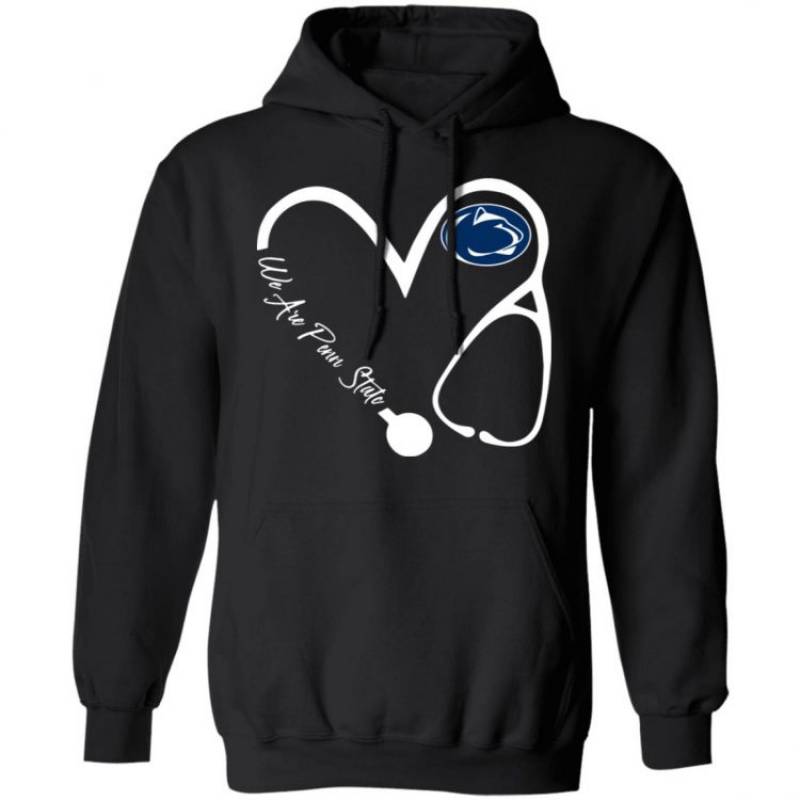 Penn State Nittany Lions Love Nurse We Are Penn State Hoodie T-Shirt