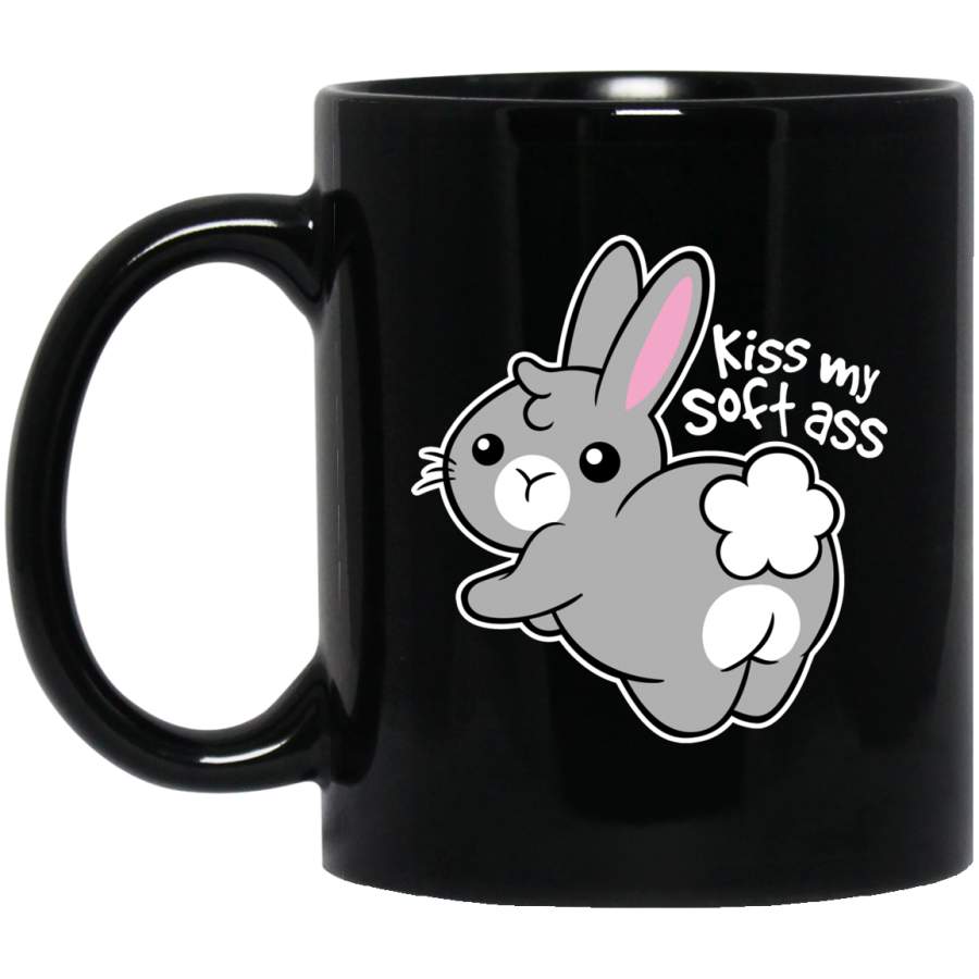 Bunny soft ass Mug 11 oz 15 oz Black Mug