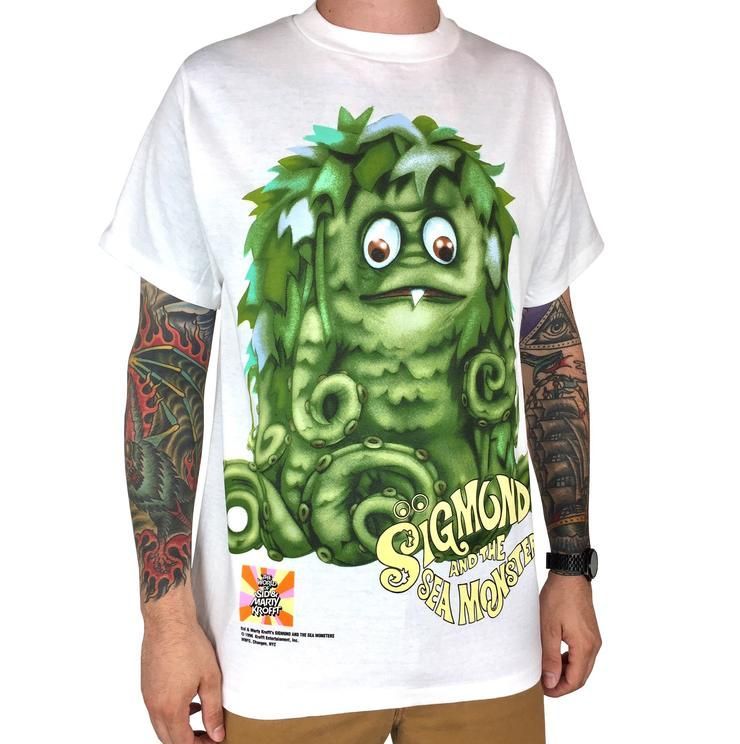 Rare Deadstock Vintage 90S 1996 96 Sigmund And The Sea Monsters Single Stitch Tv Promo Promotional Graphic Shirt