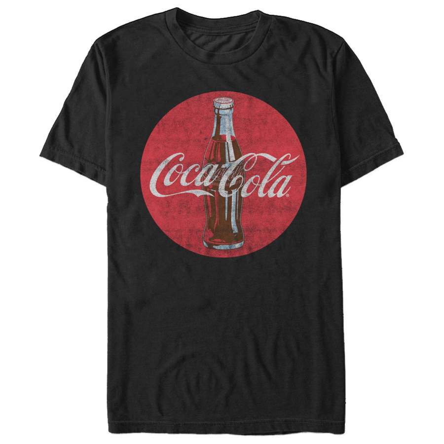 Coca Cola Men's Classic Circle T-Shirt