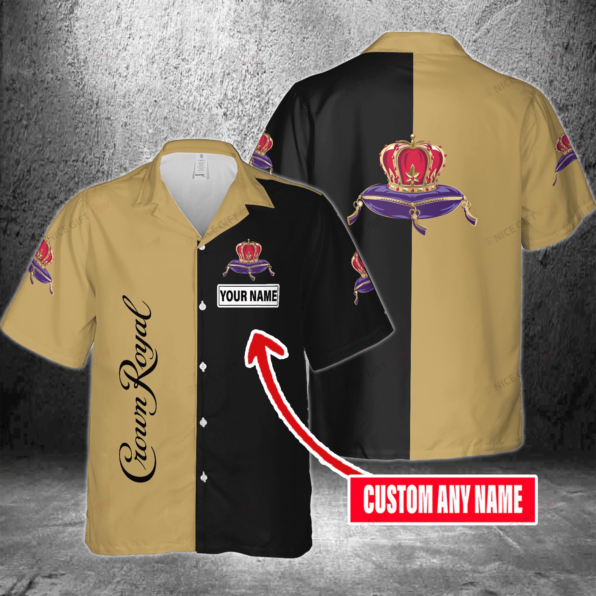 Crown Royal Custom Name Hawaiian Shirt 3Hs-T2Z0