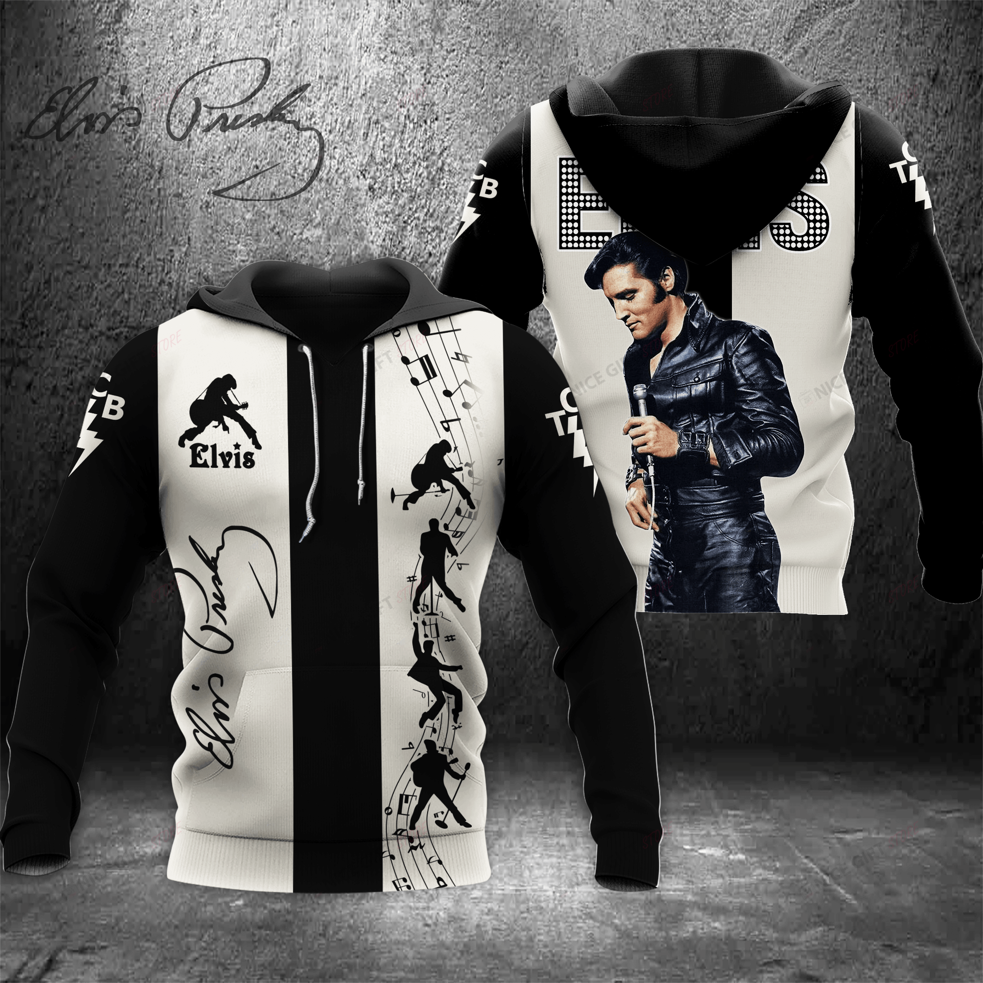 Elvis Presley Hoodie 3D 3Ho-U8L7