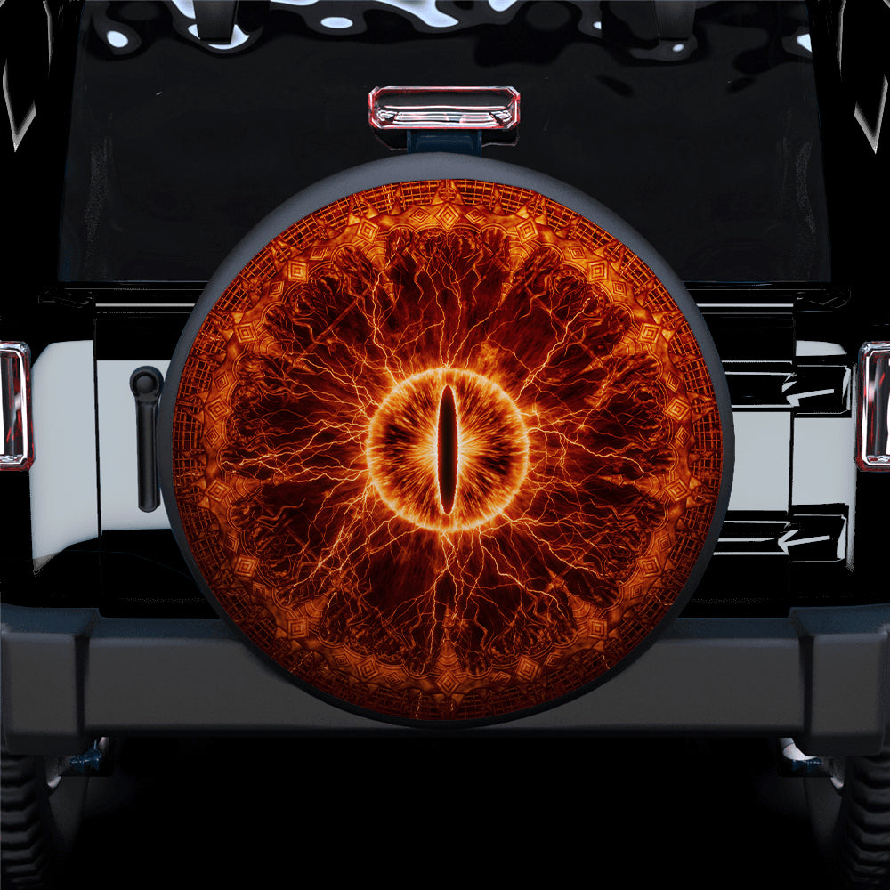 Sauron Eye Jeep Car Spare Tire Covers Gift For Campers