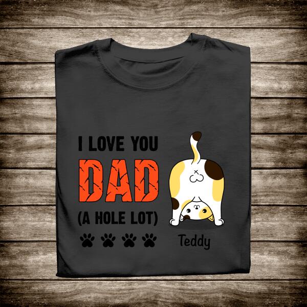 Personalized T-Shirt Best Cat Dad Ever Just Ask Father’S