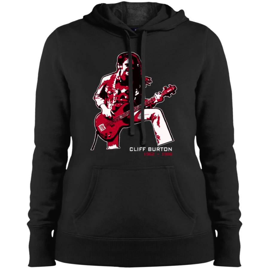 cliff burton Ladies’ Pullover Hoodie