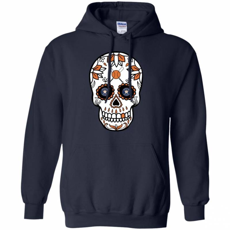 Houston Astros Baseball Sugar Skull Day Of The Dead Shirts