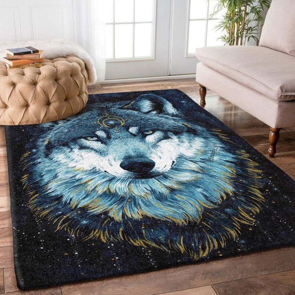 Wolf 6 Area Rug Living Room Rug Home Decor Floor Decor VH3