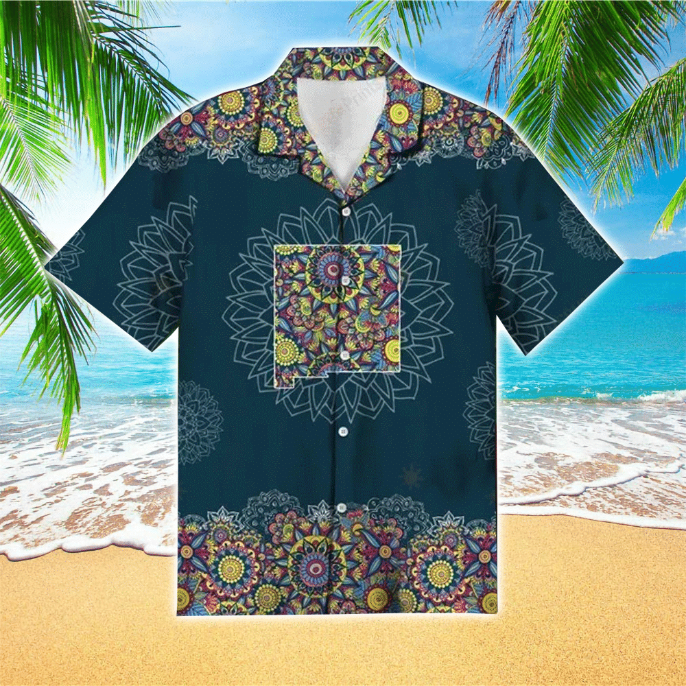 Felacia New Mexico Mandala Hawaii Shirt Aloha Ha96328