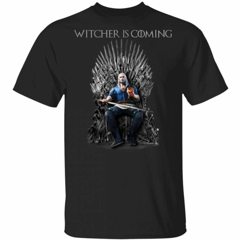 Witcher Is Coming T-Shirt The Witcher Thrones Game Version MN01