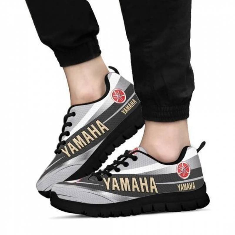 3D Printed YAMAHA NTA Sneakers For Men & Women Ver 2 (Grey)