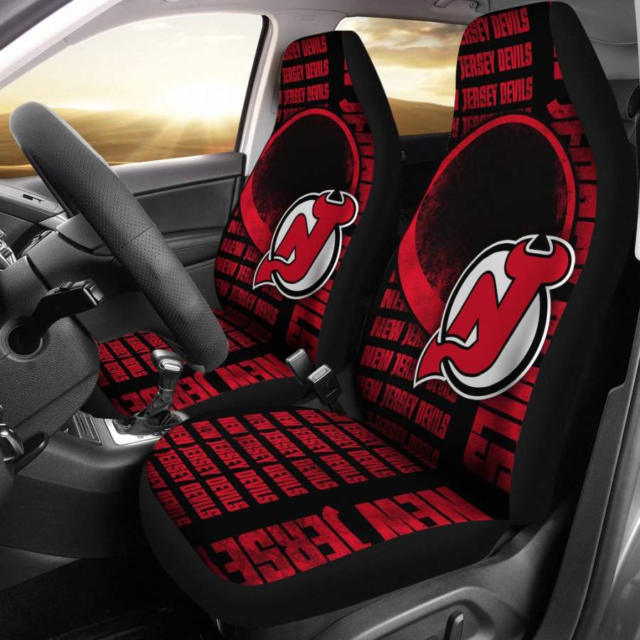 Gorgeous The Victory New Jersey Devils Car Seat Covers