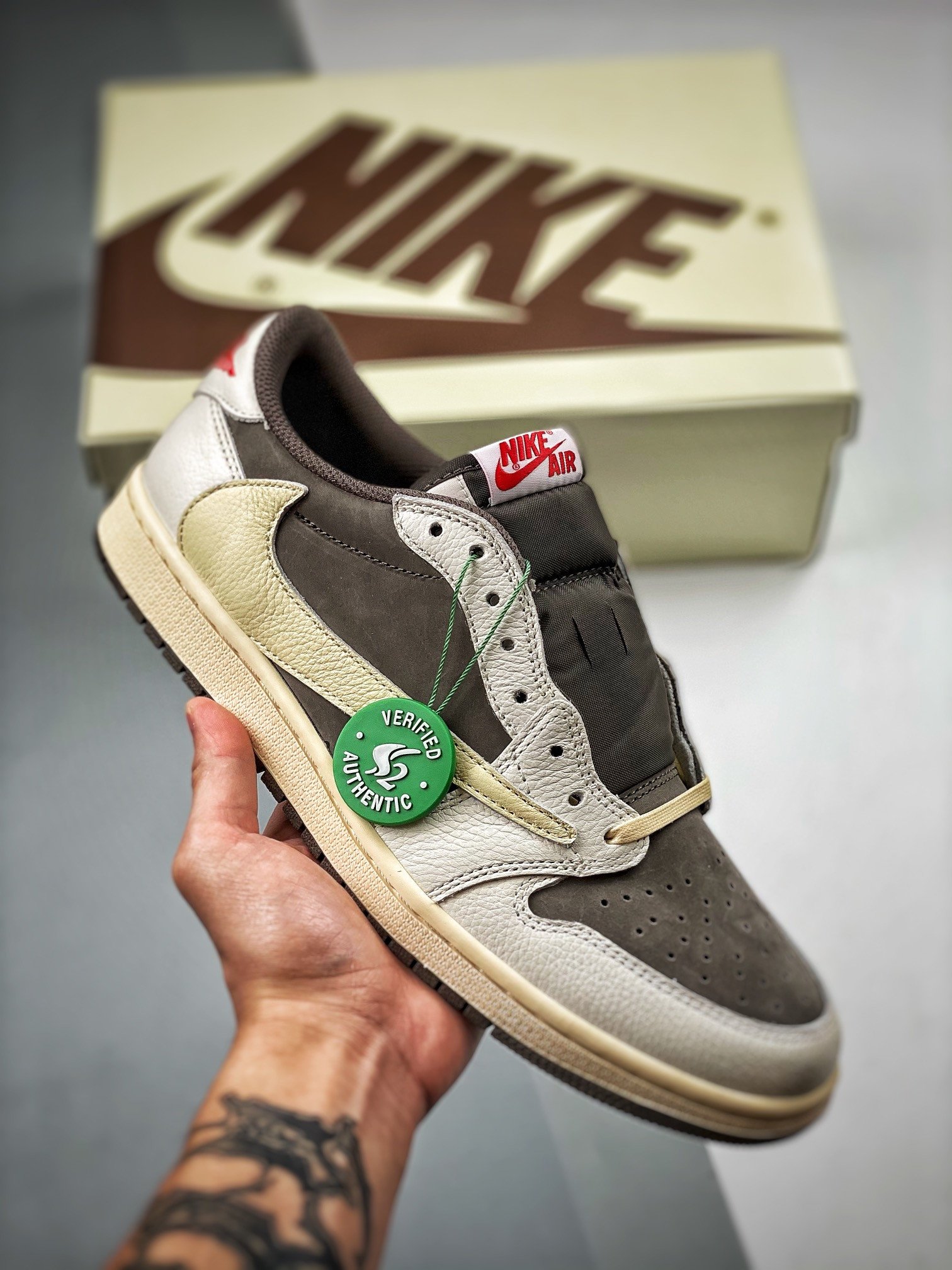 Travis Scott x JD 1 Low OG Reverse Mocha DM7866-162 5338827