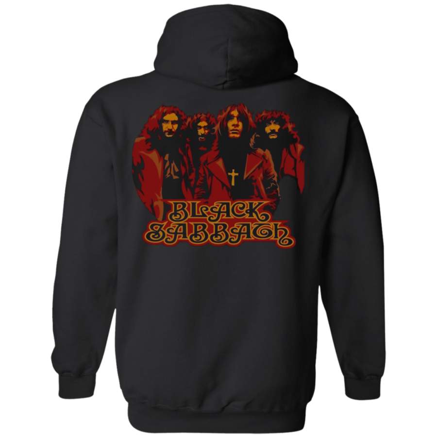 Black Sabbath Greatest Hits – de Rock Back print Pullover Hoodie