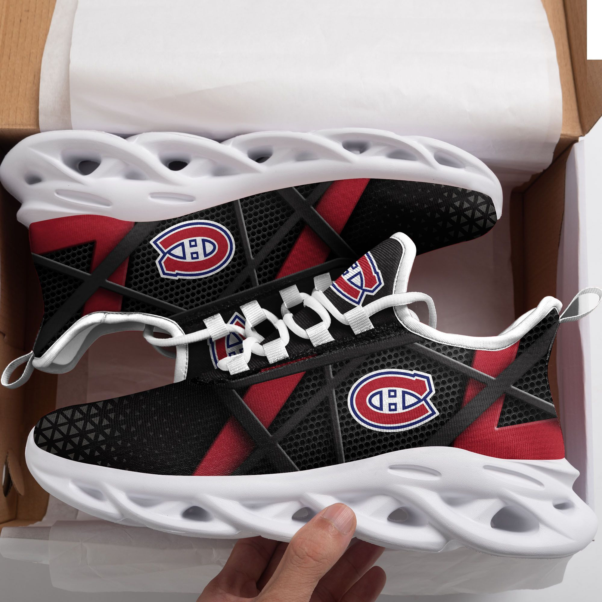 Montreal Canadiens Max Soul Sneakers Running Sports Shoes For Men Women