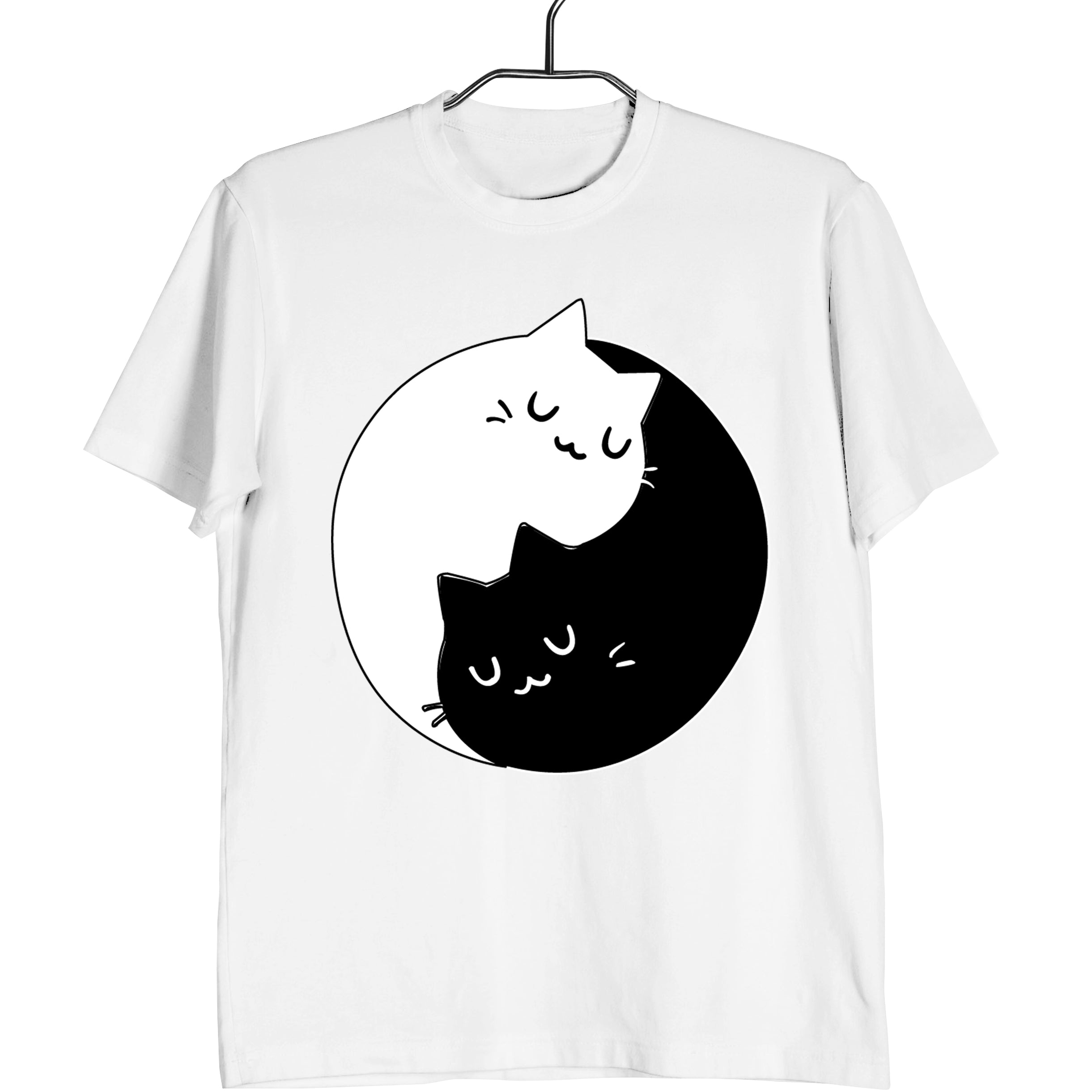 Yin Yang Cats Kitten Man’S Tee T-Shirt